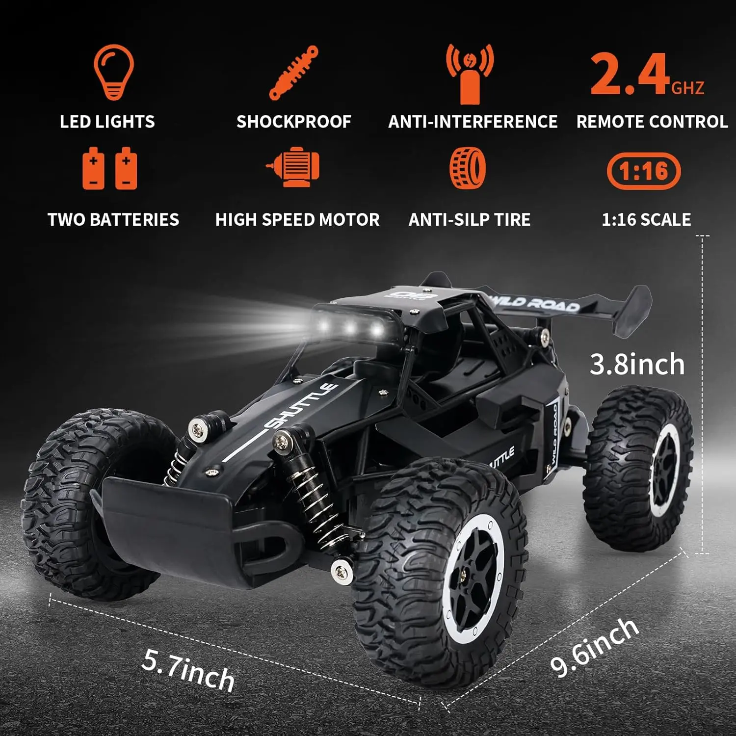 Mobil RC Off-road 2WD Kecepata - Rc Hobby Toucan ulasan dan harga