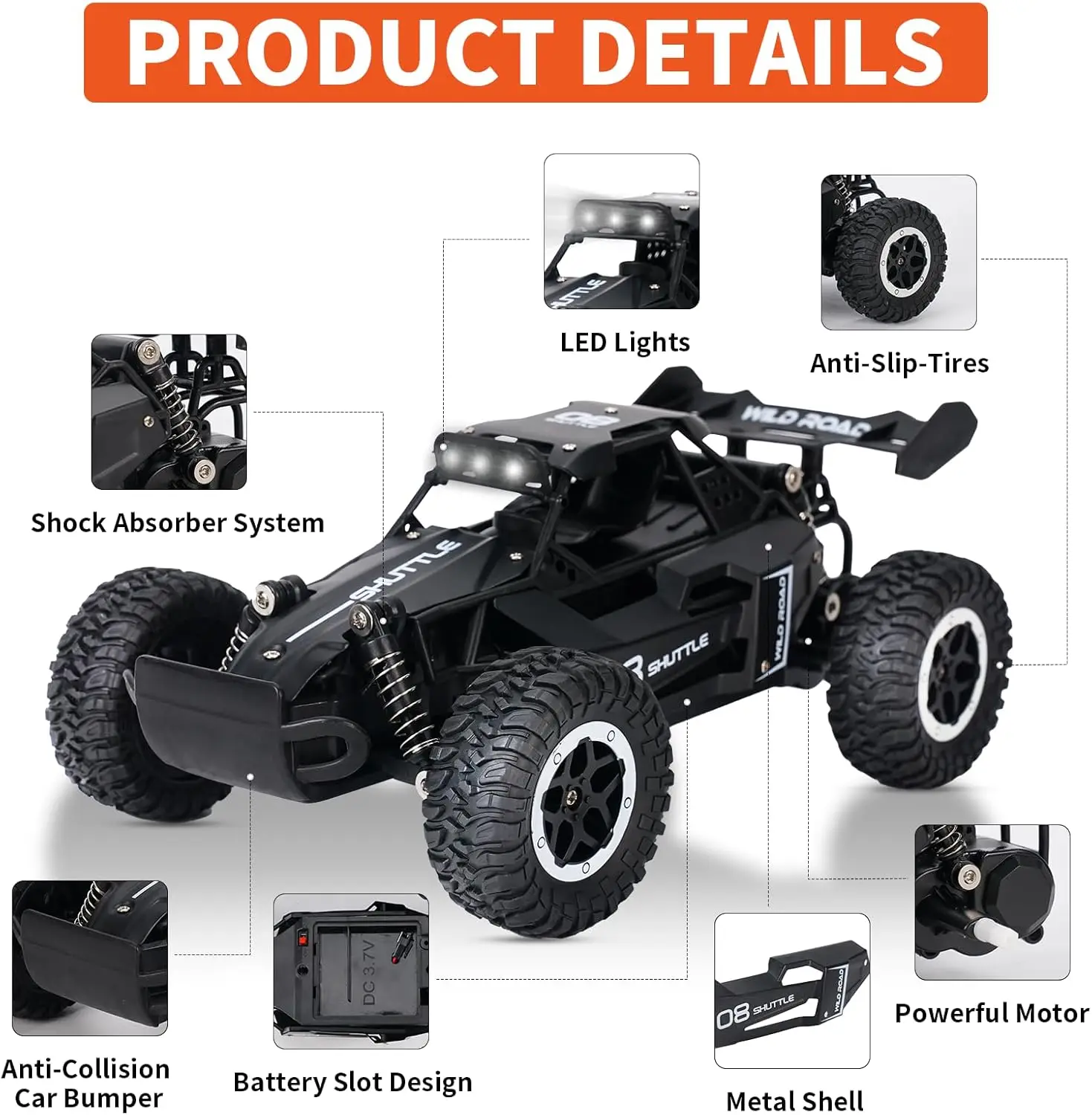 Mobil RC Off-road 2WD Kecepata - Rc Hobby Toucan ulasan dan harga