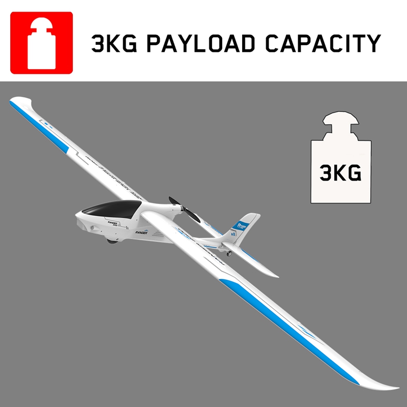 Volantex RC Ranger 2400 V757-9 - Rc Plane Hobby Zone ulasan dan harga