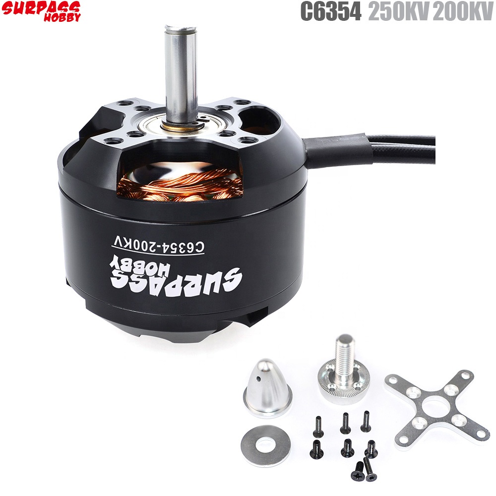 SURPASS HOBBY C6354 6354 250KV - Rc Hobby Motor ulasan dan harga