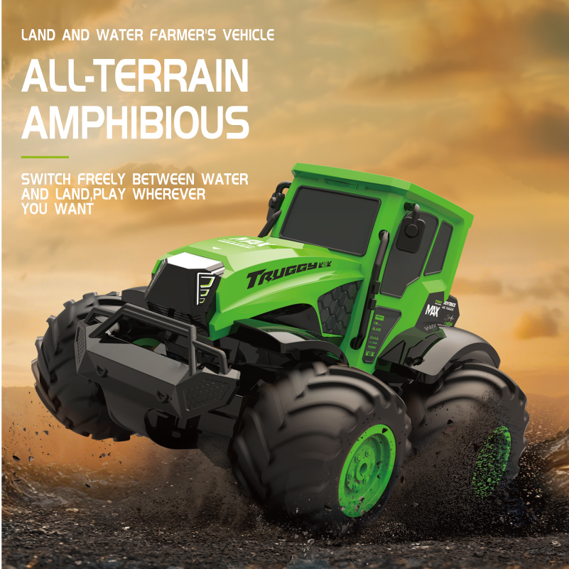 Mobil RC Amfibi Skala 1:14, Ke - Rc Hobby Grade Truck ulasan dan harga